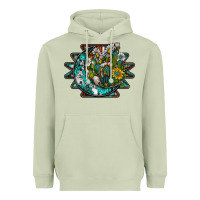 Matcha aztec moon Heavyweight Hoodie - SublimationCraftShop