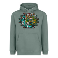 Sage aztec moon Heavyweight Hoodie - SublimationCraftShop