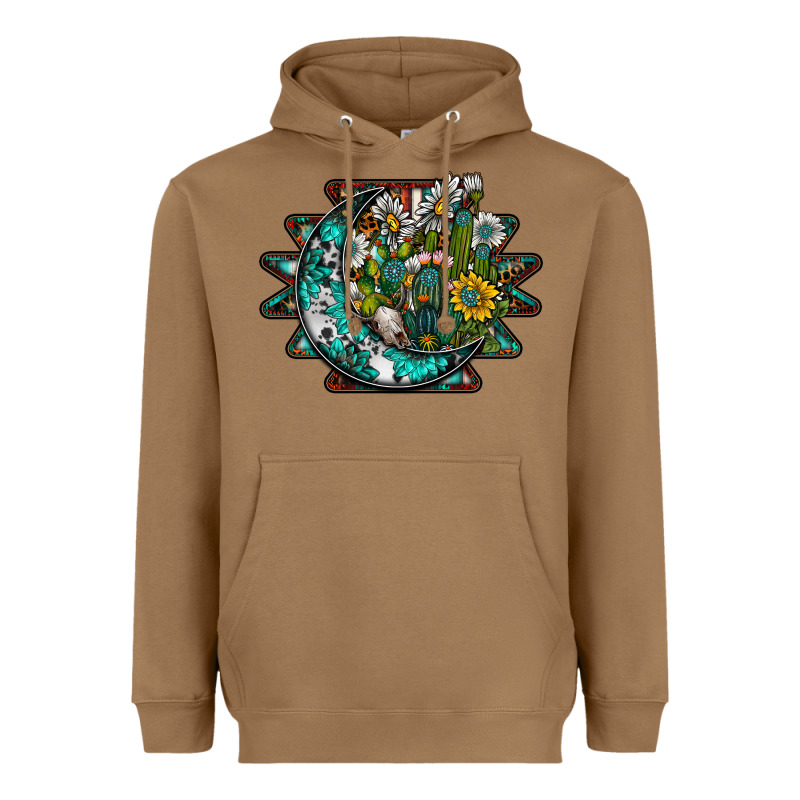 Aztec Moon Heavyweight Hoodie by SublimationCraftShop | Teevron
