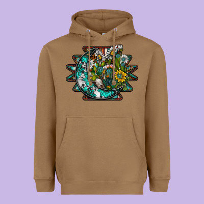 Aztec Moon Heavyweight Hoodie Designed By Sublimationcraftshop
