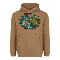 Toasted Coconut aztec moon Heavyweight Hoodie - SublimationCraftShop