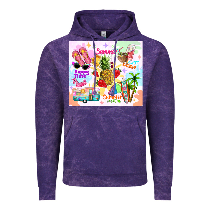 Summer Beach Vintage Hoodie by TumblerDesignByShophia | Teevron