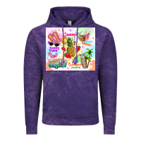 Cloud Purple summer beach Vintage Hoodie - TumblerDesignByShophia
