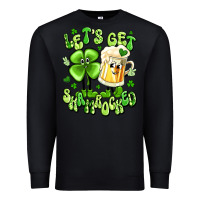 Black let's get shamrocked Premium Sweatshirt - Artiststas