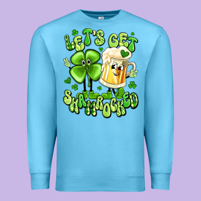 Let's Get Shamrocked Premium Sweatshirt Designed By Artiststas
