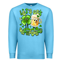 Ocean Blue let's get shamrocked Premium Sweatshirt - Artiststas