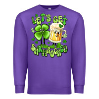 Purple let's get shamrocked Premium Sweatshirt - Artiststas