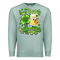 Seafoam let's get shamrocked Premium Sweatshirt - Artiststas