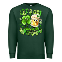 Sports Green let's get shamrocked Premium Sweatshirt - Artiststas