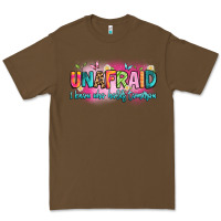 Cacao unafraid i know who holds tomorrow Premium Tee - Artiststas