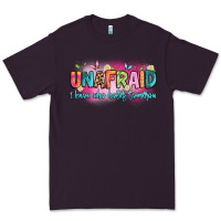 Plum unafraid i know who holds tomorrow Premium Tee - Artiststas