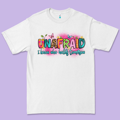 Unafraid I Know Who Holds Tomorrow Premium Tee Designed By Artiststas