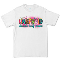 White unafraid i know who holds tomorrow Premium Tee - Artiststas