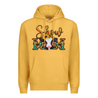 Mustard show mom baby cow Premium Hoodie - Jasminsmagicworld