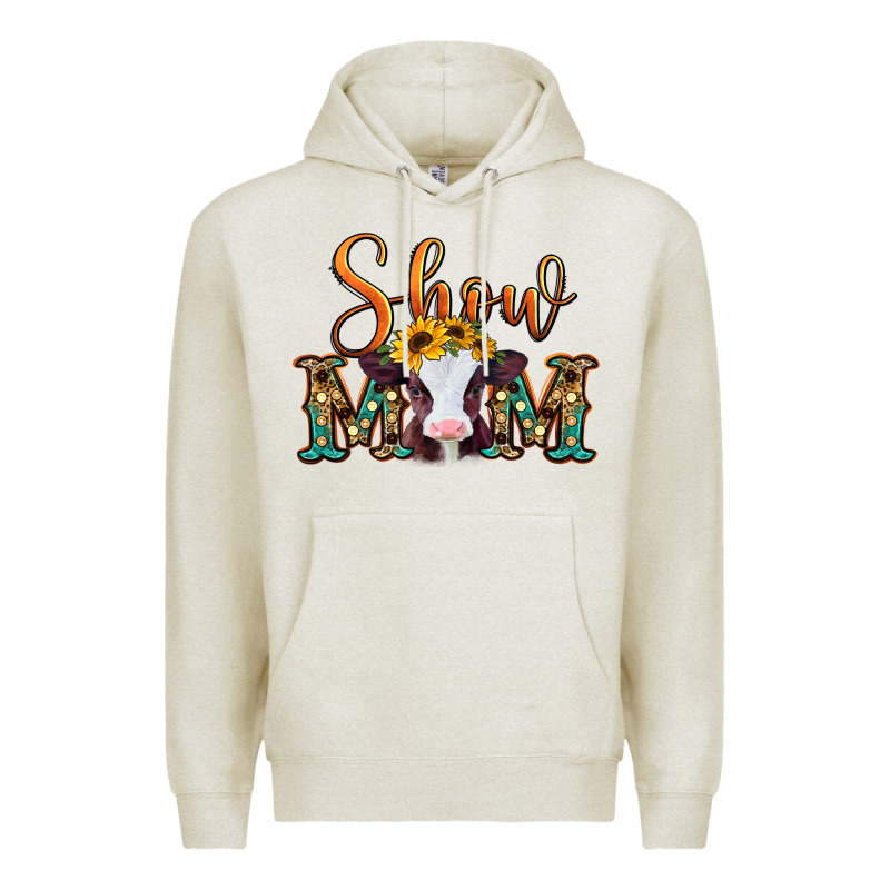 Show Mom Baby Cow Premium Hoodie by Jasminsmagicworld | Teevron