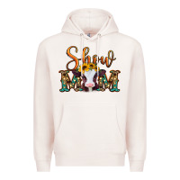 Pale Pink show mom baby cow Premium Hoodie - Jasminsmagicworld