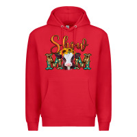 Red show mom baby cow Premium Hoodie - Jasminsmagicworld