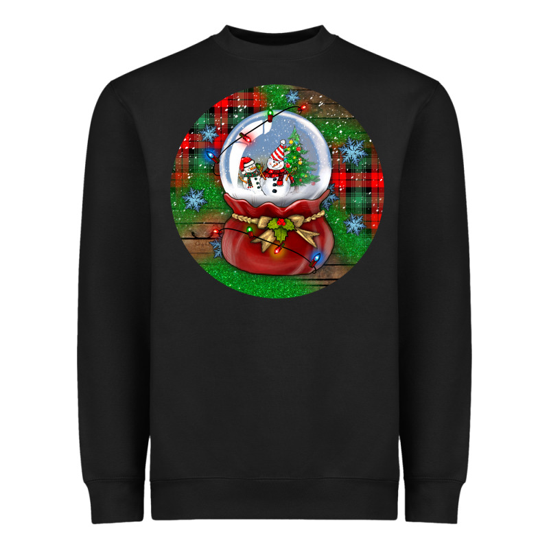 Snow Globe Christmas Ornament Heavyweight Sweatshirt by BundleAndBundleShop | Teevron
