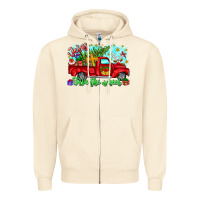 Sandshell jesus take the wheel Zipper Hoodie - CowhideDigitalArt