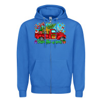 True Royal jesus take the wheel Zipper Hoodie - CowhideDigitalArt