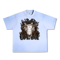 Grape Ice Simmer down Cowboy Urban Heavy Tee - HowdyJamesFarm
