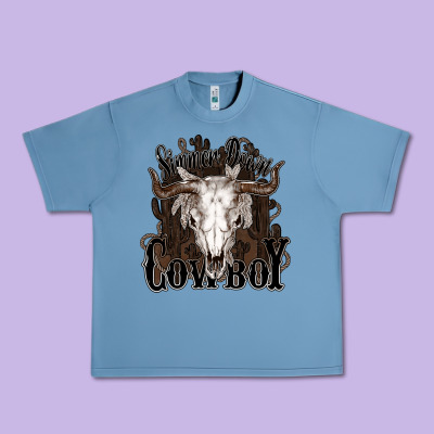 Simmer Down Cowboy Urban Heavy Tee Designed By Howdyjamesfarm