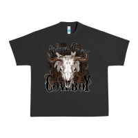 Pigment Black Simmer down Cowboy Urban Heavy Tee - HowdyJamesFarm