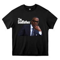 Black kevin samuels   the godfather   memorial shirt rip to the legend! Heavy Core Tee - lanVoArt