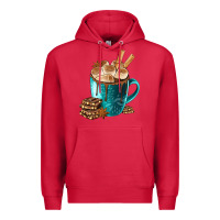 Cardinal Chocolate And Coffee Premium Hoodie - FaDigitalArtStudio