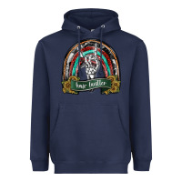 Navy hair hurstler copy Heavyweight Hoodie - SublimationCraftShop
