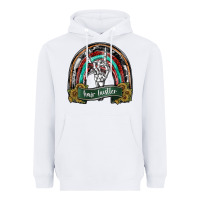 White hair hurstler copy Heavyweight Hoodie - SublimationCraftShop