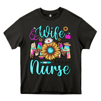 Asphalt wife mom nurse Heavy Core Tee - JahusDesignShop