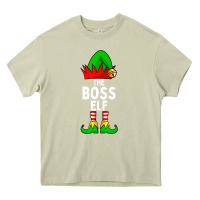 Mossy Boss Elf Matching Family Christmas Heavy Core Tee - lanVoArt