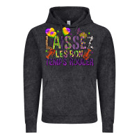 Vintage Black Loissez les bon temps rouler with balloon Vintage Hoodie - HowdyJamesFarm