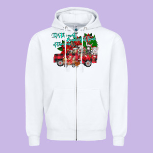 It's The Most Wonderful Of The Zipper Hoodie Designed By Cowhidedigitalart