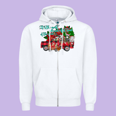 It's The Most Wonderful Of The Zipper Hoodie Designed By Cowhidedigitalart