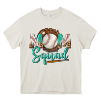 Cream mom squad Heavy Core Tee - BundleAndBundleShop
