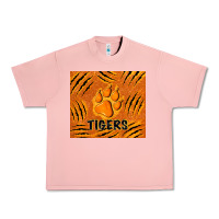 Salmon tiger paws Urban Heavy Tee - TumblerDesignByShophia