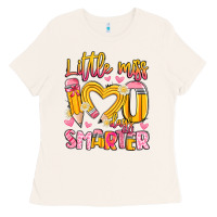 Bone little miss 100 days smarter Ladies Tee - Artiststas