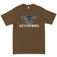Cacao Hot Trend Raven Nevermore Poetry Halloween Edgar Allan Poe Premium Tee - lanVoArt