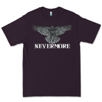 Plum Hot Trend Raven Nevermore Poetry Halloween Edgar Allan Poe Premium Tee - lanVoArt