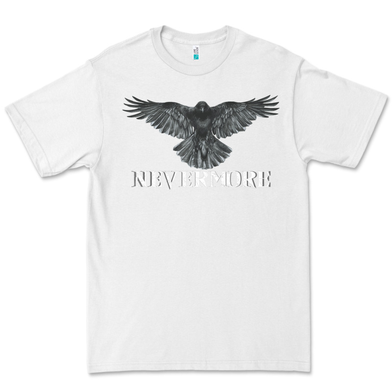 Hot Trend Raven Nevermore Poetry Halloween Edgar Allan Poe Premium Tee by lanVoArt | Teevron