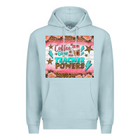 Blue Mist coffee gives me teacher powers tumbler Premium Hoodie - BundleAndBundleShop