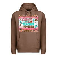 Chestnut coffee gives me teacher powers tumbler Premium Hoodie - BundleAndBundleShop