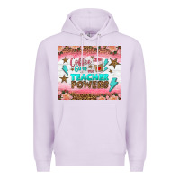 Lilac coffee gives me teacher powers tumbler Premium Hoodie - BundleAndBundleShop