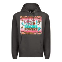 Smoke coffee gives me teacher powers tumbler Premium Hoodie - BundleAndBundleShop