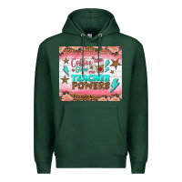 Sports Green coffee gives me teacher powers tumbler Premium Hoodie - BundleAndBundleShop