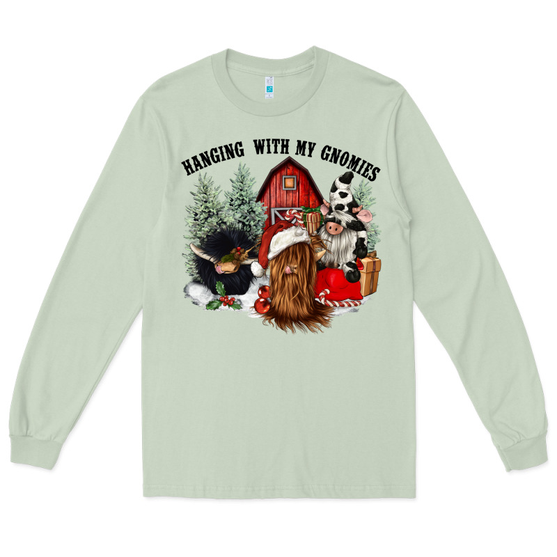 Hanging With My Gnomies Long Sleeve Tee by CowGirlArtShop | Teevron