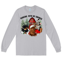 Moon Dust hanging with my gnomies Long Sleeve Tee - CowGirlArtShop