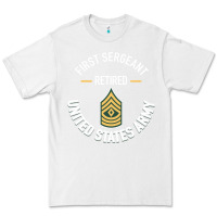 White first sergeant 1sg retired army military retirement gifts long sleeve Premium Tee - lanVoArt